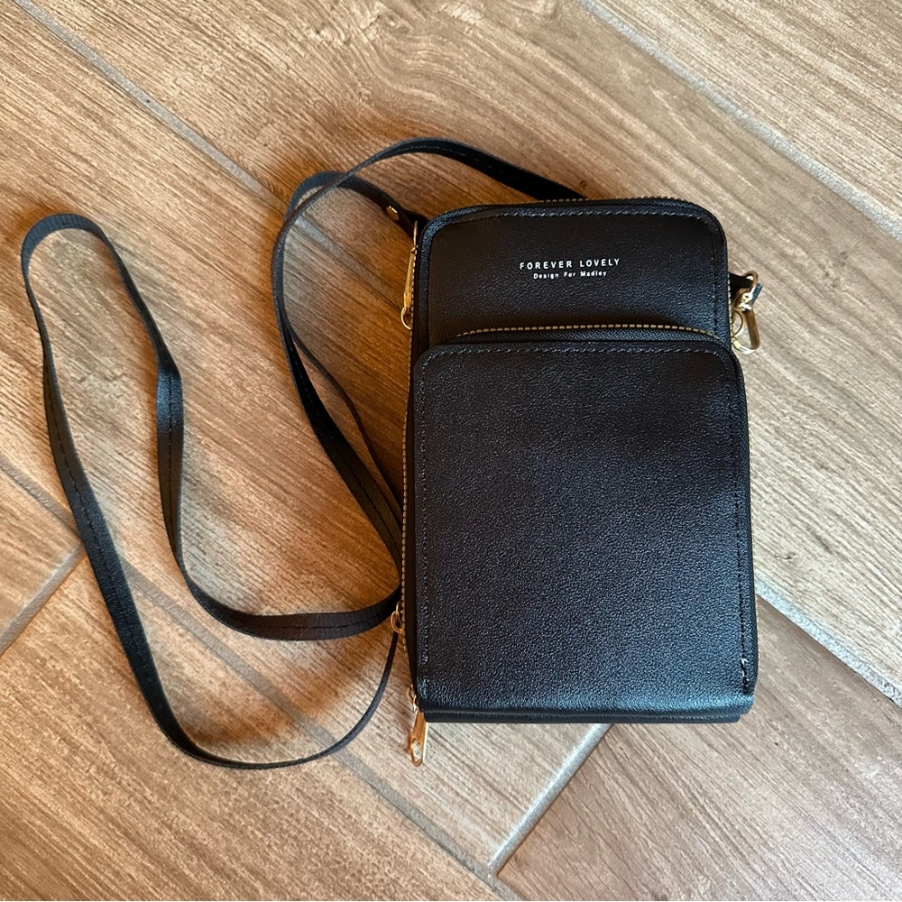 Clear front small wallet/purse